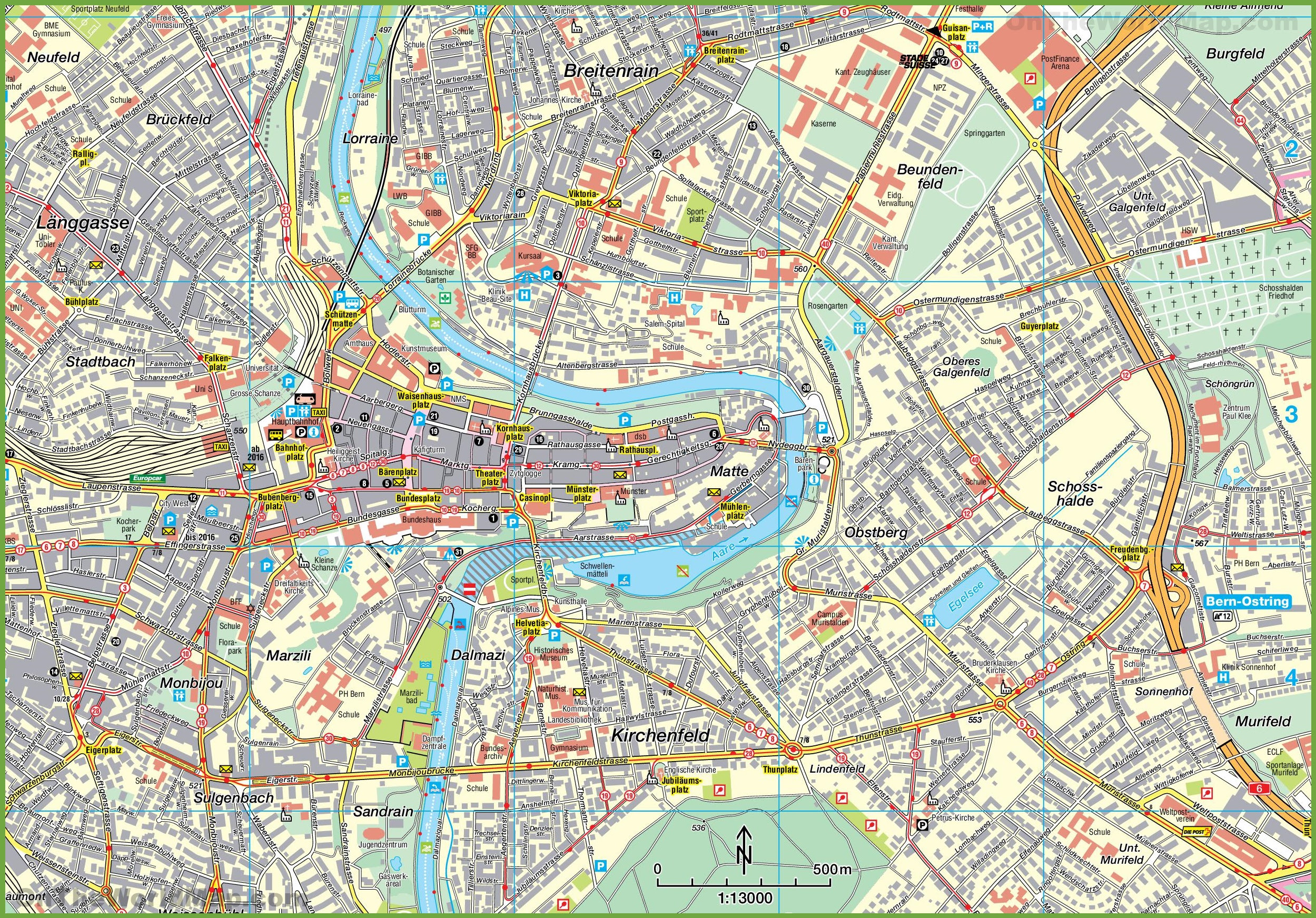 Bern Map