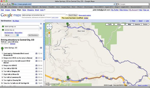 Central City Parkway not routing yet in Google Maps