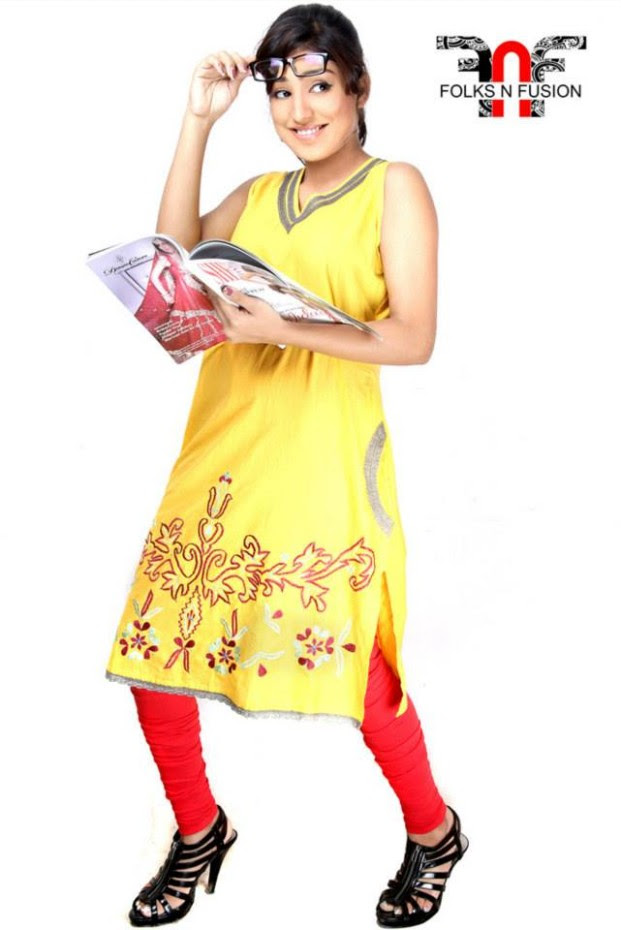 Girls-Womens-Ladies-Tops-Kurti-and-Tights-Fashion-for-Eid-Dress-by-Folks-N-Fusion-7 Folks N Fusion Tops-Kurti and Tights Fashion for Girls-Womens7