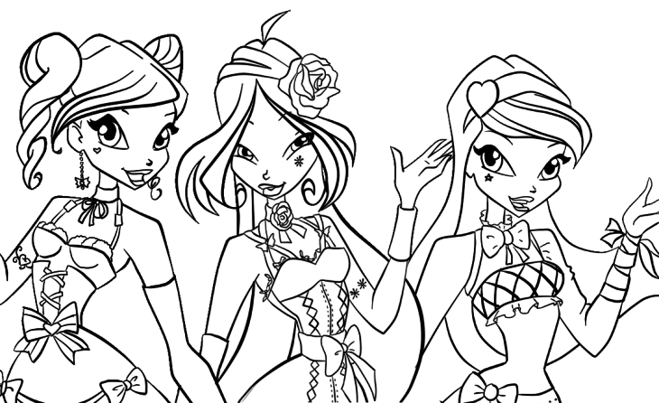 Nouveau Pour Dessin Winx Club The Vegen Princess