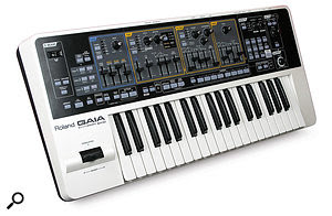 The output of most synths and keyboards like this Roland Gaia, for example, will work fine with most audio interface line inputs, without the need for a DI box. The output of most synths and keyboards like this Roland Gaia, for example, will work fine with most audio interface line inputs, without the need for a DI box.