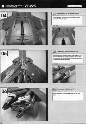 Yamato 1/60 VF-22S Sturmvogel II Max ver English Transformation Manual