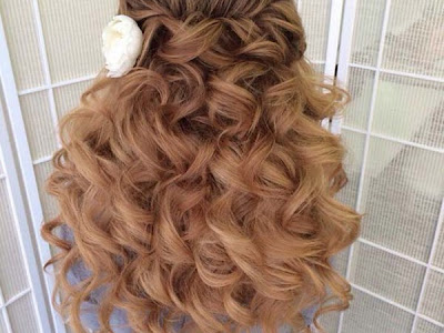 √画像をダウンロード prom long hair half up half down wedding hairstyles 200792