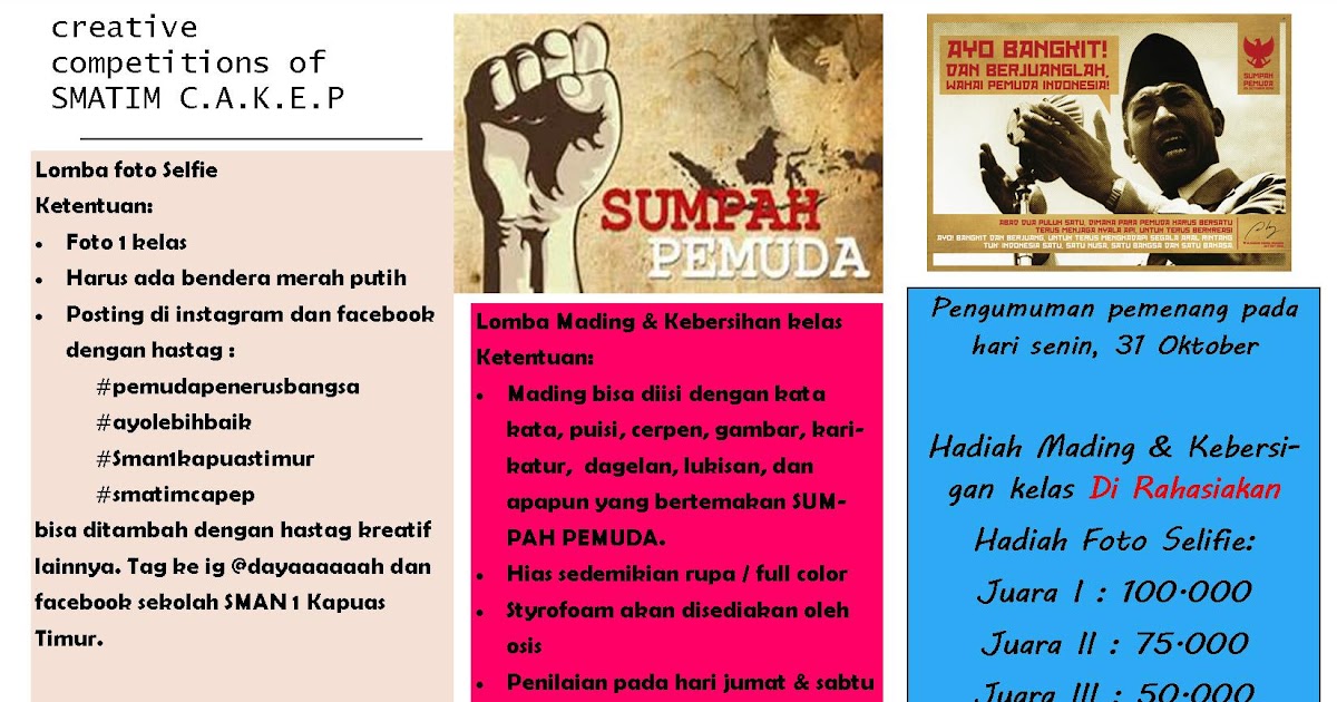 Contoh Cerpen Tentang Sumpah Pemuda Sketsa