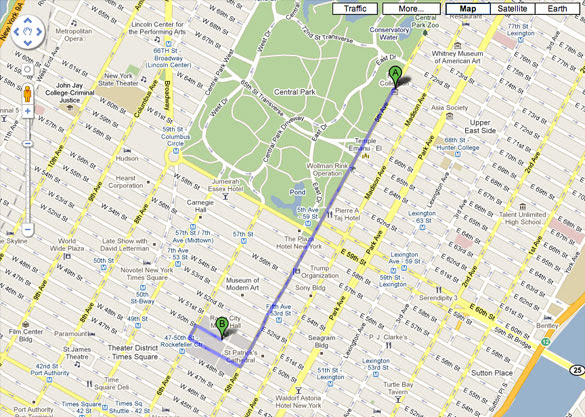 The detour is because Iron Man REALLY likes stopping by the Brookstone's in Rock Plaza. MTU #74