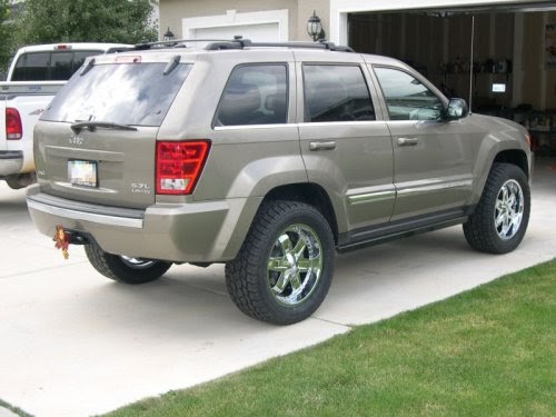 Fender Flares Jeep Grand Cherokee Rockrails, 2005 and up