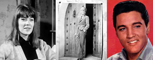 Françoise Hardy - Peter Van Eyck - Elvis Presley