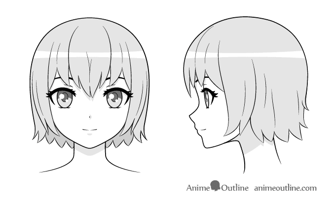 View 16 Drawings Of Girls Faces Anime - img-yew