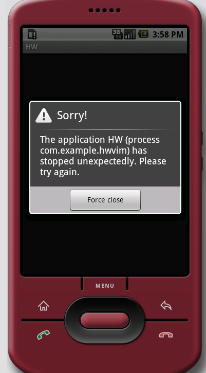 error