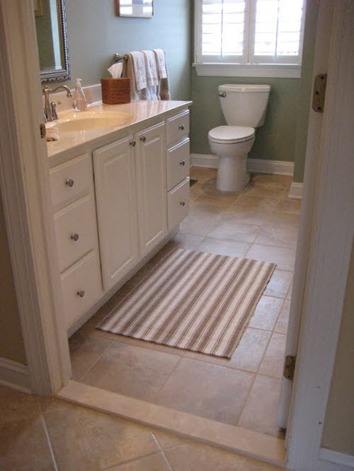 37 beige bathroom floor tiles ideas and pictures