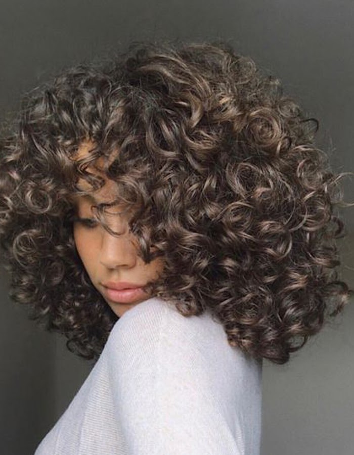 Cut Curly Hair Dry