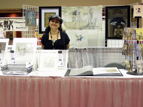 My booth at Megacon
