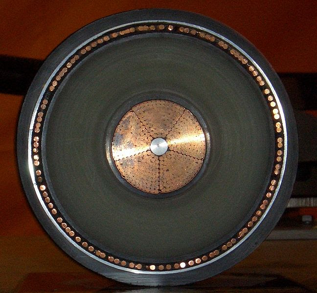 Cable de alta tensión de cobre