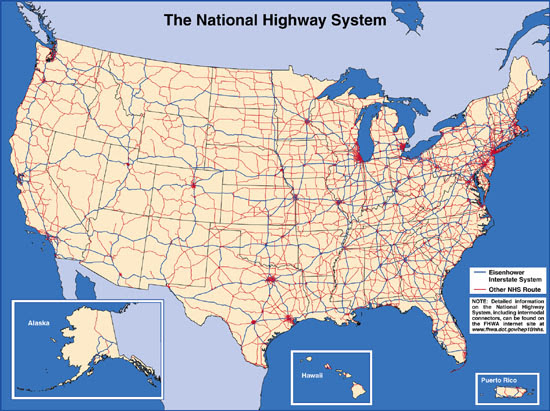 Maps United States Map Highway