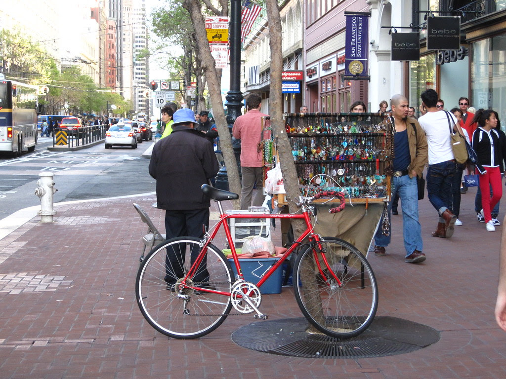 Bike & vendor
