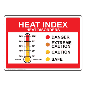 heat sign stress safety hazard nhe compliancesigns aid alert oil close zoom response emergency