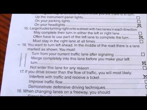 dmv permit answers