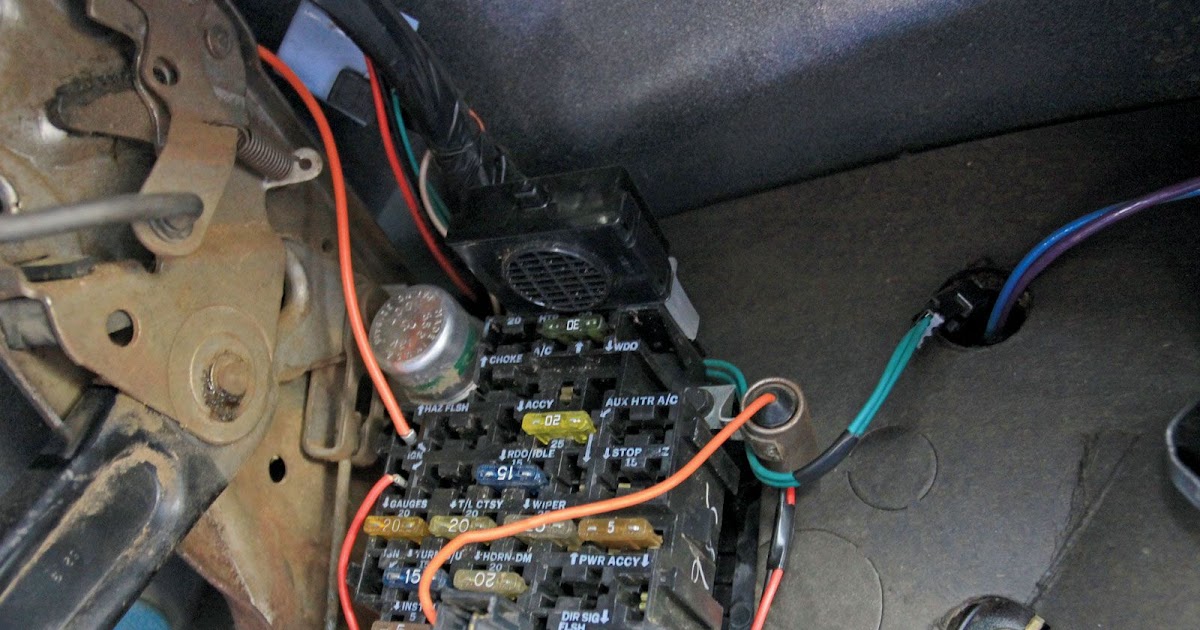 1978 el camino fuse box diagram