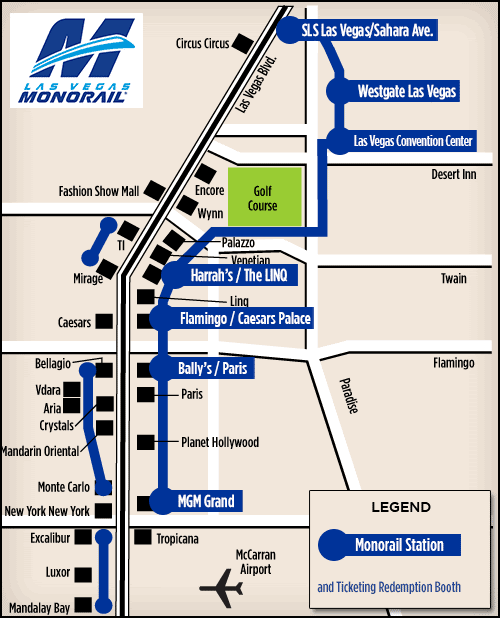 The Linq Las Vegas Map