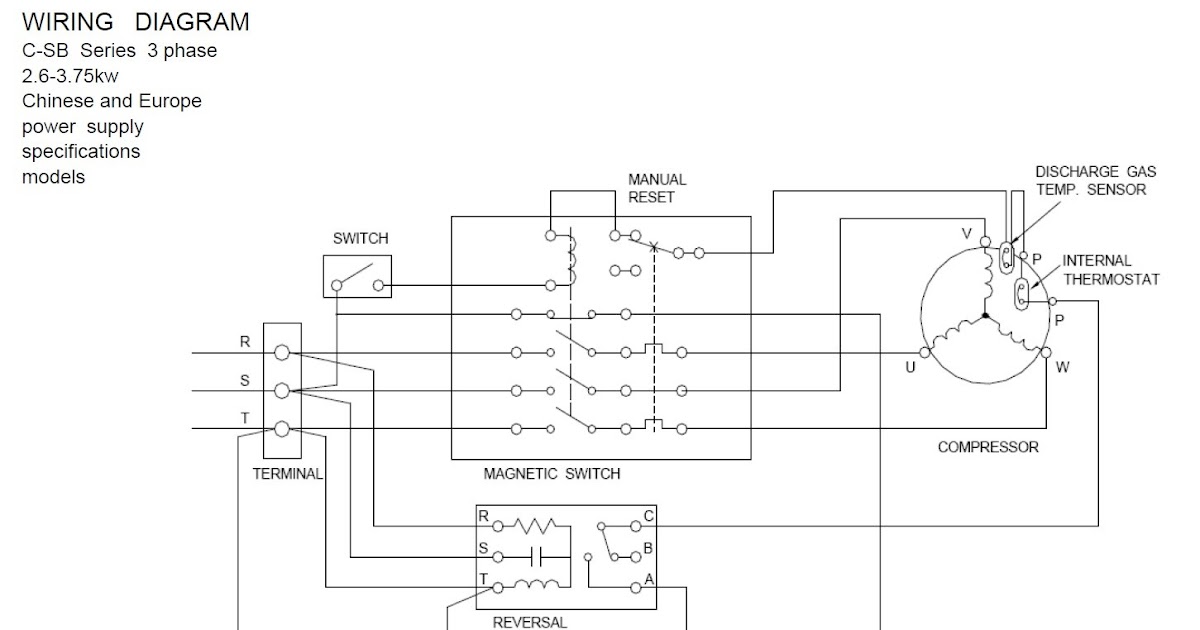 120 Volt Copeland Compressor Wiring Diagram