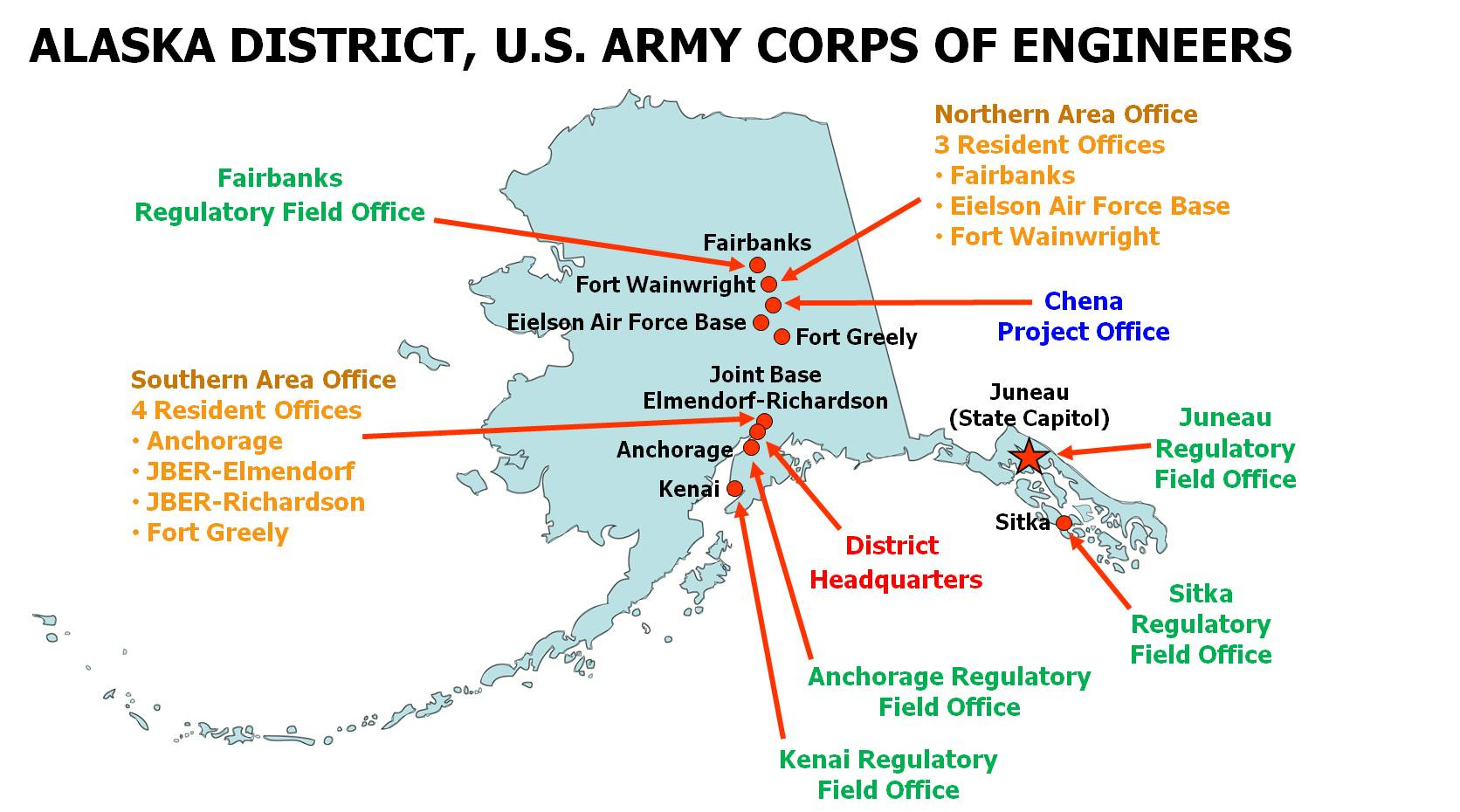 Army Bases In Alaska Map | Zip Code Map