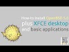How-to Install OpenBSD 5.6 plus XFCE desktop and basic applications