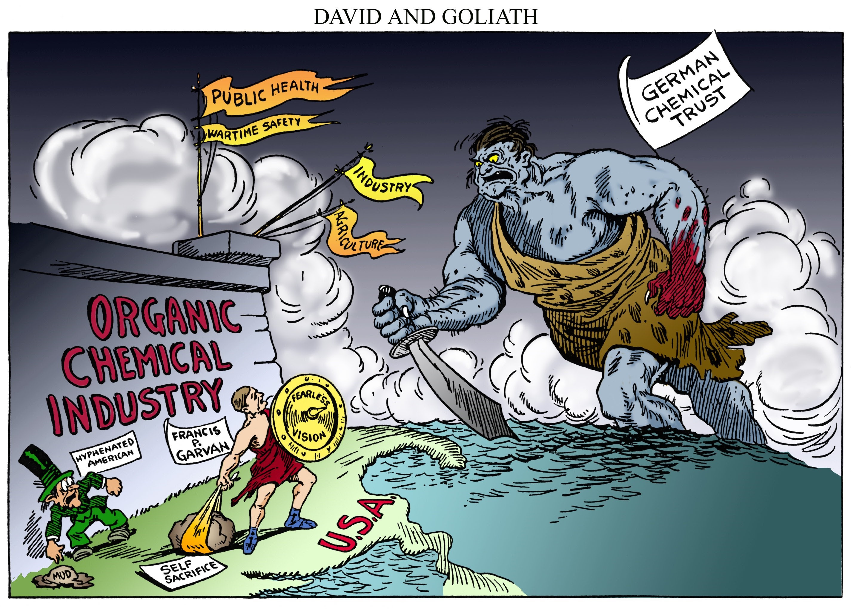 Nationalism Political Cartoon 1800s