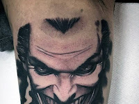 Face Tattoo Designs Joker Pics