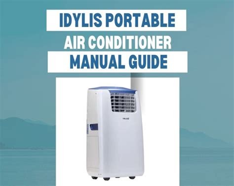 Read Online Idylis Portable Air Conditioner Model 416709 Manual iBooks