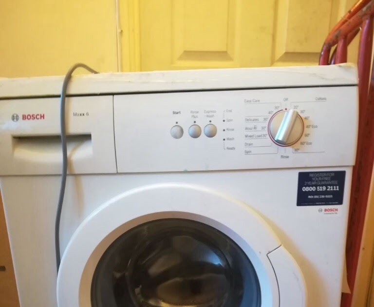 Asianthomas Bosch Washer Flashing Lights