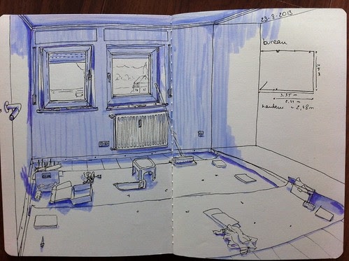 My (empty) new appartment
