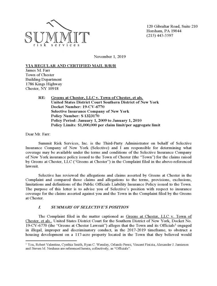 Home Insurance Claim Denial Letter certify letter