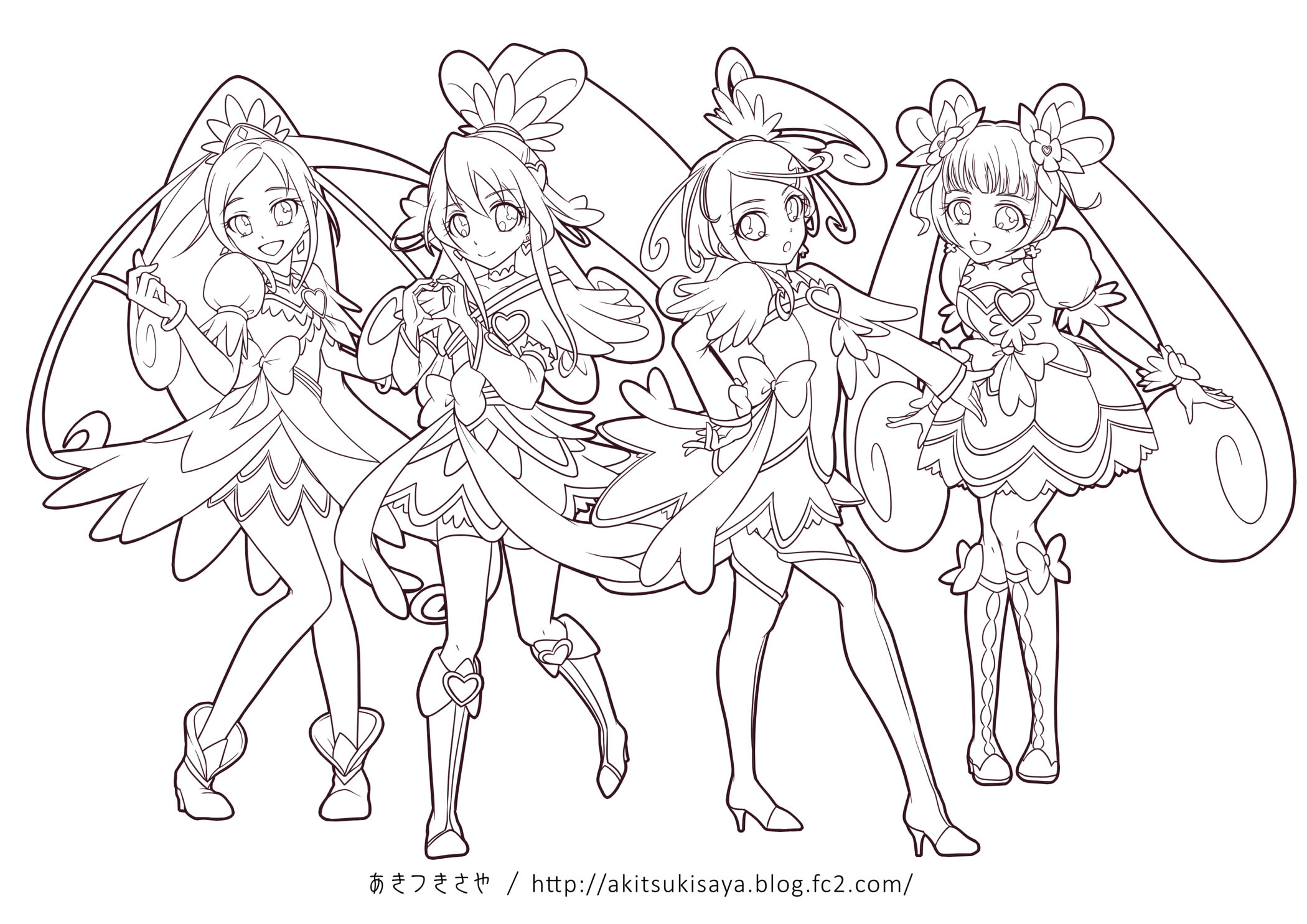 ほとんどのダウンロード ドキドキ プリキュア ぬりえ 印刷とダウンロードは無料