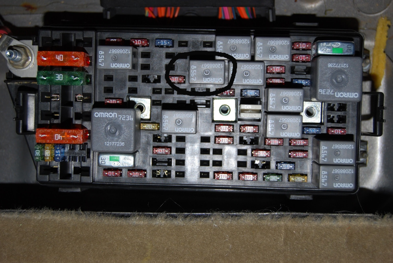 Fuse Box 1990 Buick Lesabre - Wiring Diagram