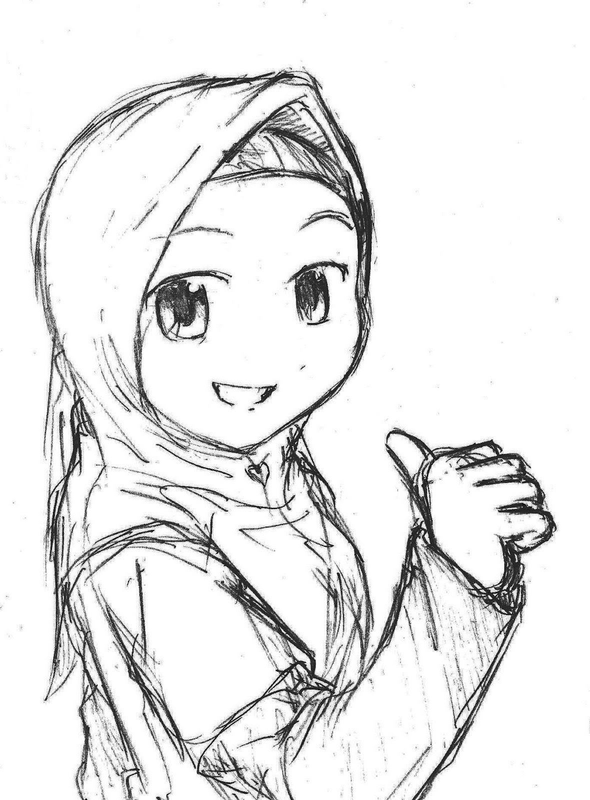 Hijab Drawing