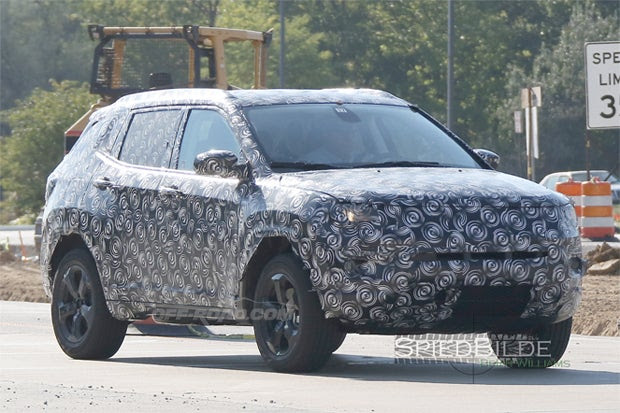 2017 Jeep Compass Captured During Testing 2017 Jeep Compass Captured During Testing