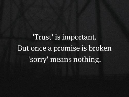 Quotes About Trust Issues and Lies In a Relationshiop and Love Tumblr ...