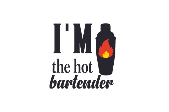 Download Free I M The Hot Bartender Svg Cut Files Free Halloween Svg Files PSD Mockup Template