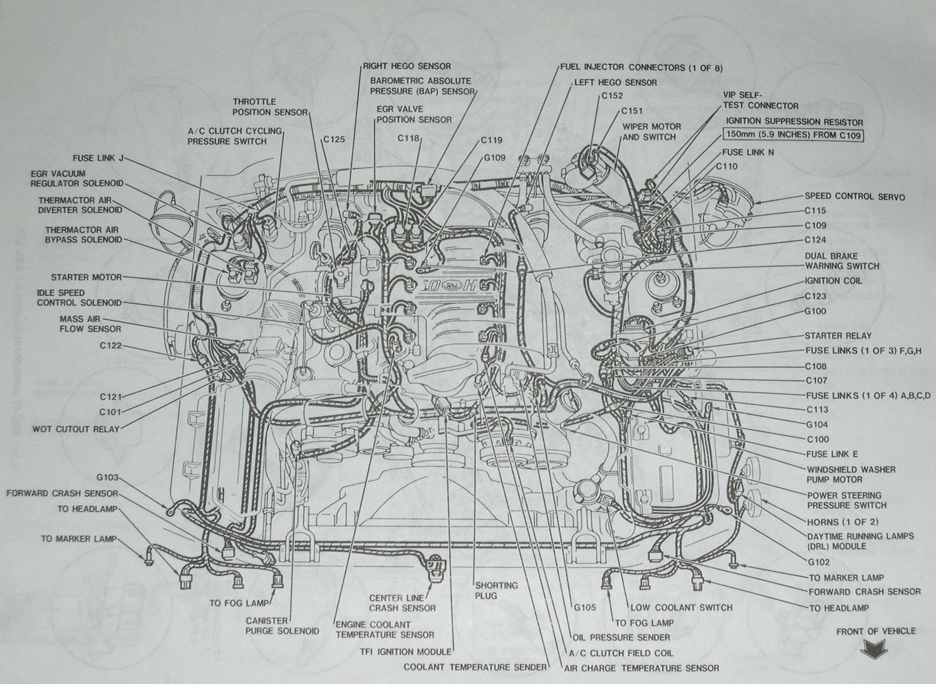 2007 Ford Mustang Engine Diagram Wiring Diagram Schemas
