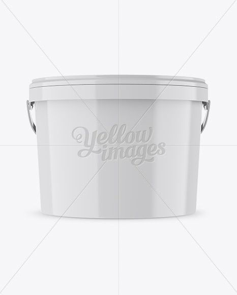 Download Download Glossy Protein Bucket Mockup Front View Psd PSD Mockup Templates