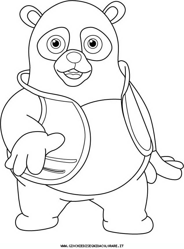 Agent Oso Coloring Pages For Kids Printable Free Special Agent Oso ...