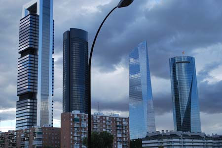 Vistas des de Madrid desde Chamartin