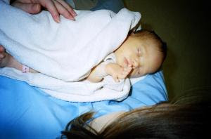 Kylie sleeping