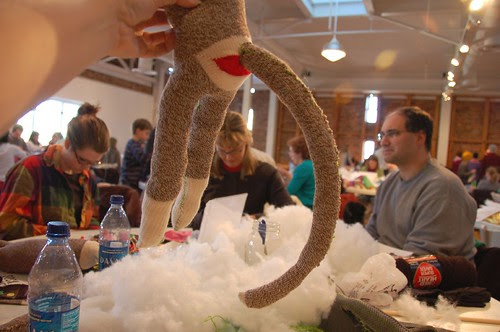 Sock Monkey making