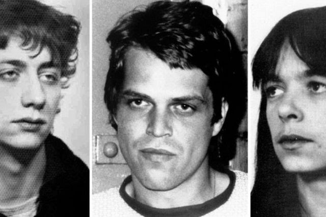 Burkhard Garweg (à gauche), Ernst-Volker Wilhem Staub et Daniela Klette, à une date non déterminée.