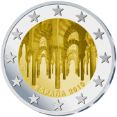 Face comemorativa da moeda de €2 Face comemorativa da moeda de €2
