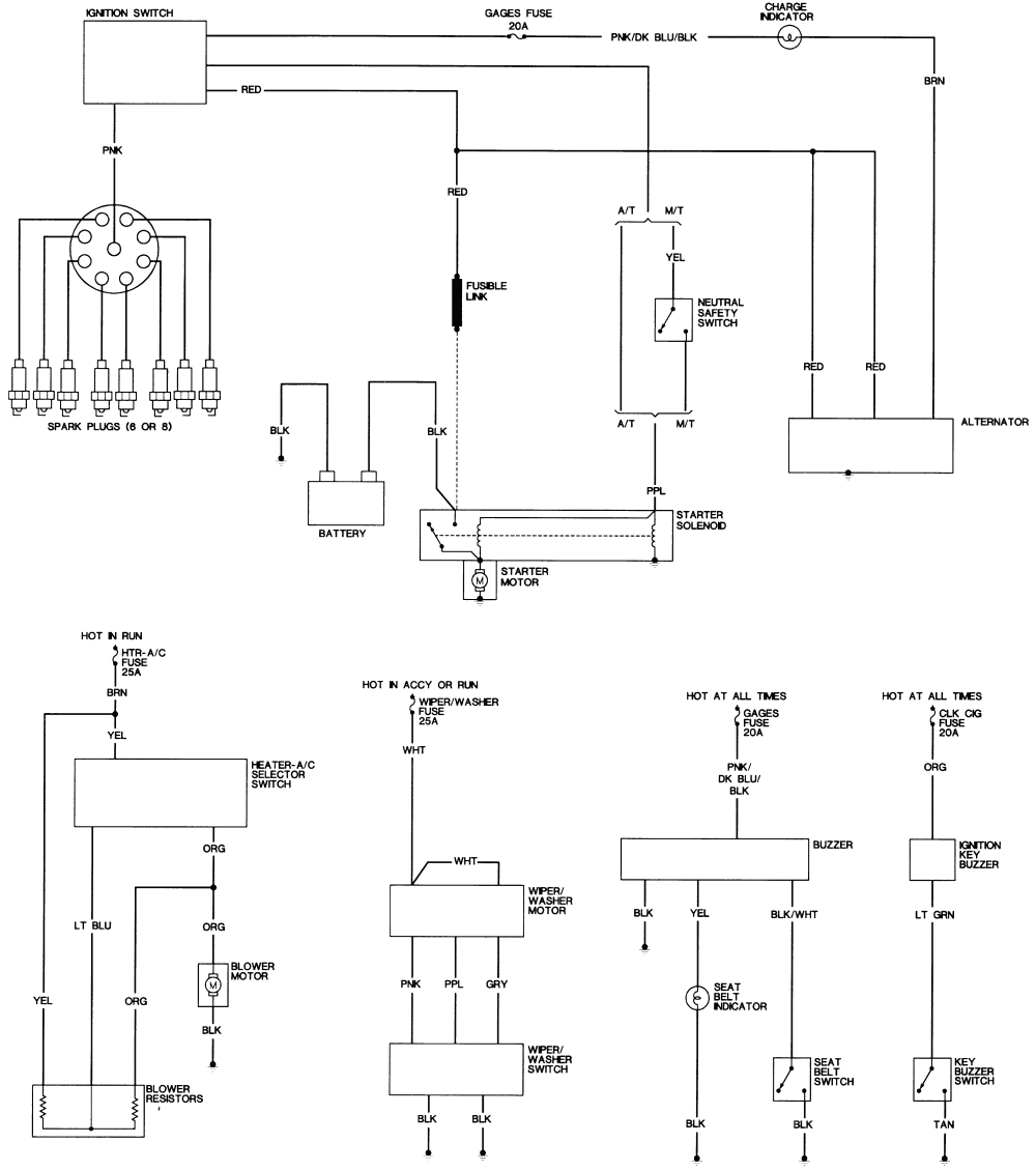Oldsmobile 442 Wiring Diagram