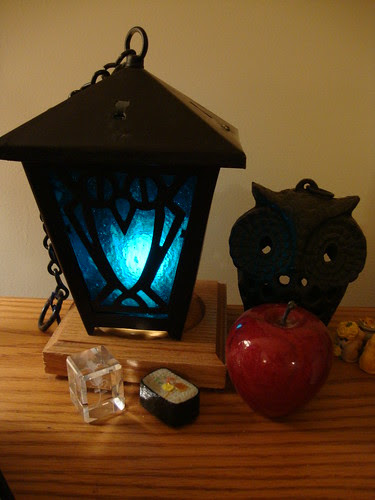 My Bryn Mawr lantern, all electrified