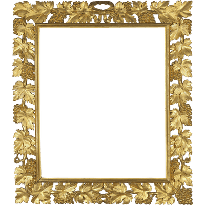 Gold Frame With Vine transparent PNG - StickPNG