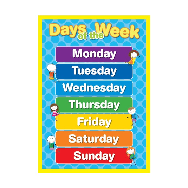 Days of the week for kids song. Days of the week. Days of the week картинки. Days of the week Chart. Плакат Days of the week English.